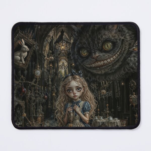 Item preview, Alice and Cheshire Cat designed and sold by AliceWhiteDF.