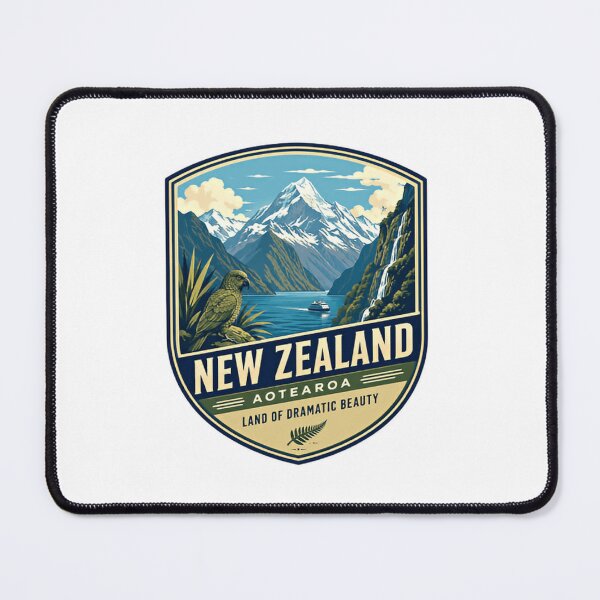 Item preview, New Zealand Aotearoa Land Of Dramatic Beauty Travel Tourist Souvenir designed and sold by Simsimah26Parks.