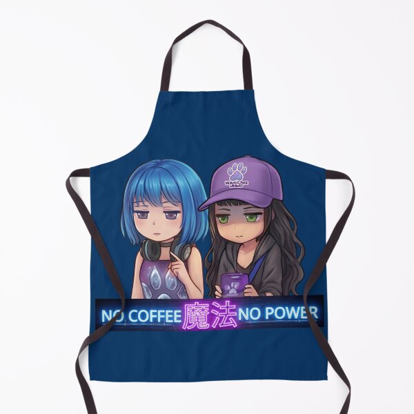 Item preview, NO COFFEE 魔法 NO POWER — AmiChaz Duo Edition designed and sold by MashiroPaw// Waaa… pastel chaos incoming.