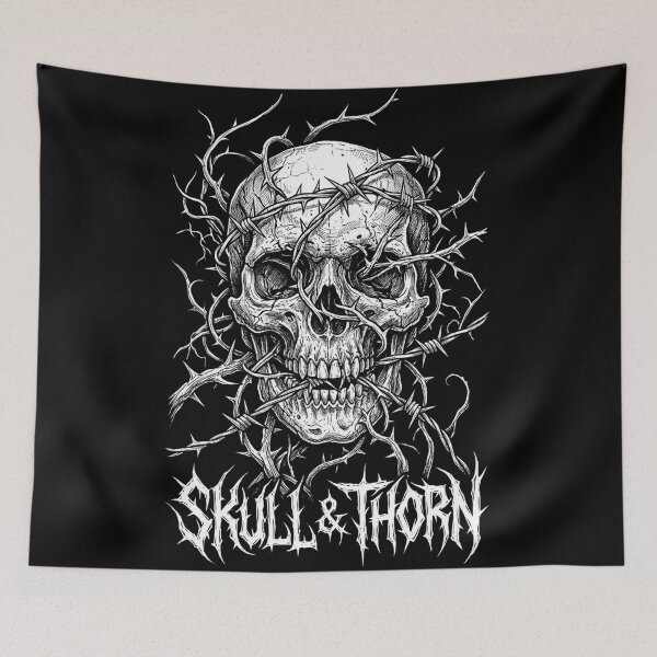 Item preview, Skull & Thorn designed and sold by BHP Studio.
