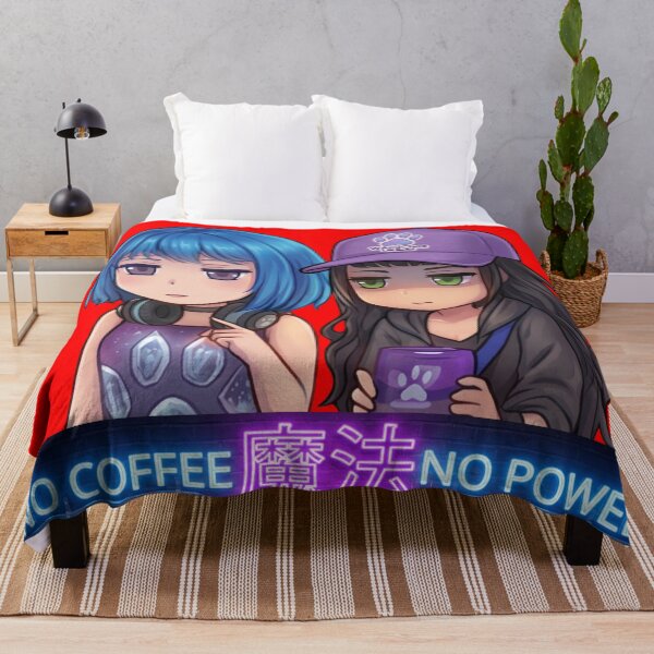 Item preview, NO COFFEE 魔法 NO POWER — AmiChaz Duo Edition designed and sold by MashiroPaw.