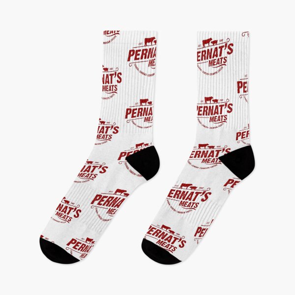 Item preview, Pernat's Meats Vintage Butcher Shop Logo Vector designed and sold by ccabatu.