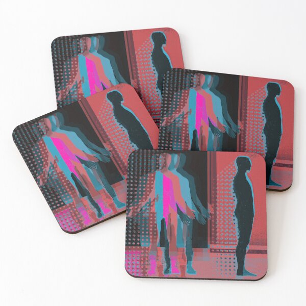 Item preview, Glitch Human Silhouettes #4 | Abstract Contemporary Art designed and sold by MikZviagin.