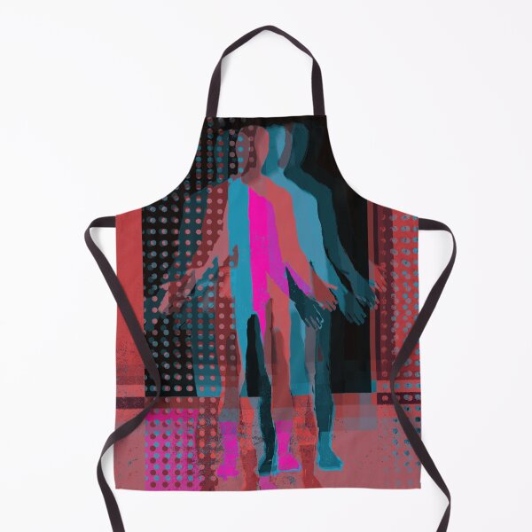 Item preview, Glitch Human Silhouettes #4 | Abstract Contemporary Art designed and sold by MikZviagin.