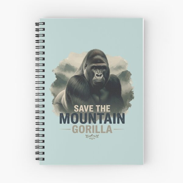 Item preview, Save the Mountain Gorilla Wildlife Design designed and sold by TshirtsOnline-.
