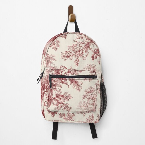 Item preview, Pumpkin Toile Fall Burgundy French Country designed and sold by Yellowriversss.