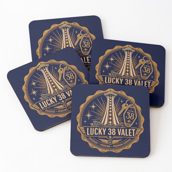 Item preview, Lucky 38 Valet & Luggage Token Graphic designed and sold by agearb.