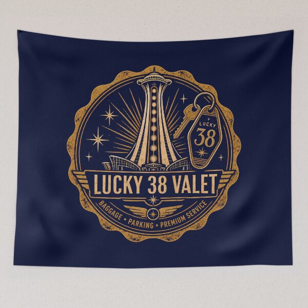 Item preview, Lucky 38 Valet & Luggage Token Graphic designed and sold by agearb.