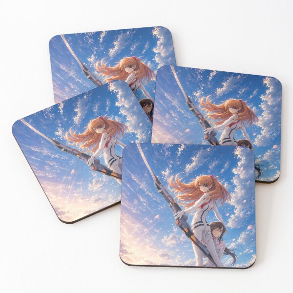 Item preview, Mari & Asuka – Celestial Horizon designed and sold by Pixel Otaku Gallery.