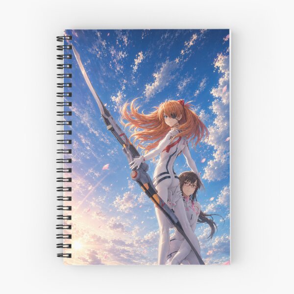 Item preview, Mari & Asuka – Celestial Horizon designed and sold by Pixel Otaku Gallery.