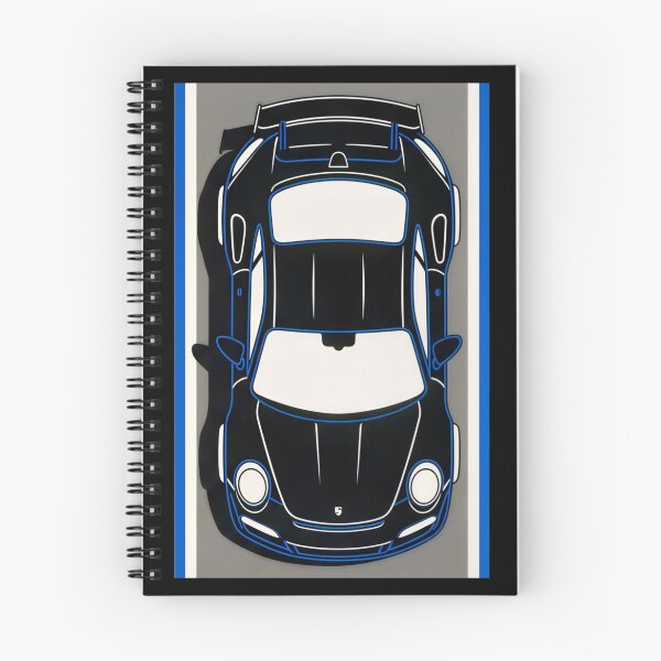 Item preview, German supercar 911 GT3 RS Top View Minimal Line Art  | Modern Sports Car  Art designed and sold by Auto   apparel.