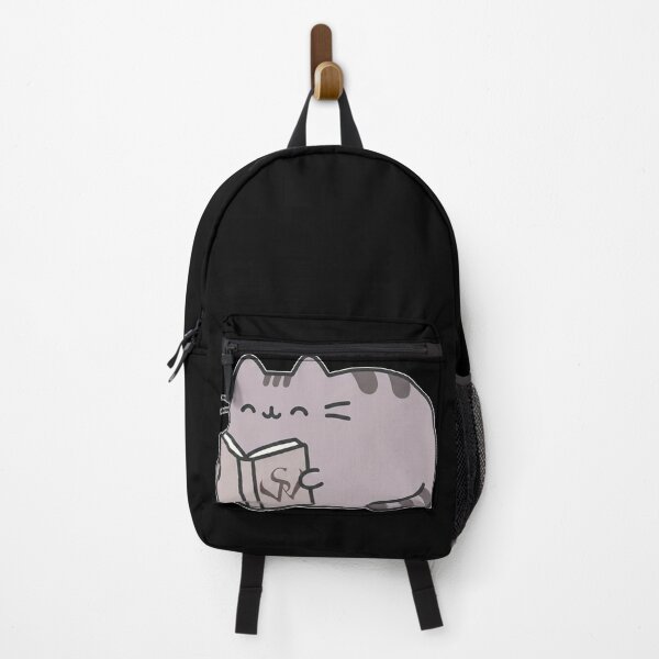 Item preview, Cat reading a book designed and sold by snoWorkshop.
