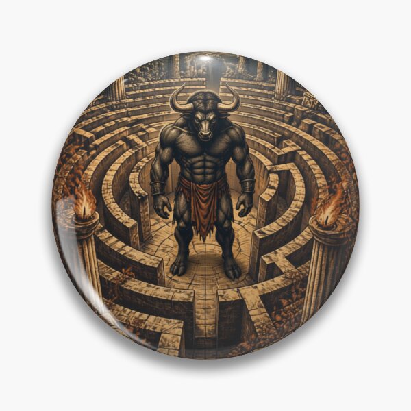 Item preview, The Minotaur's Labyrinth designed and sold by Nadie2000.