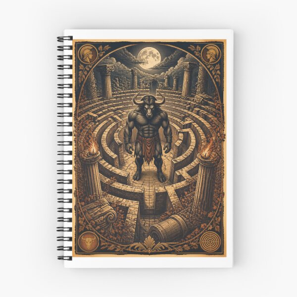 Item preview, The Minotaur's Labyrinth designed and sold by Nadie2000.