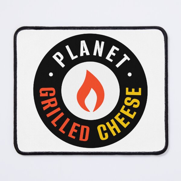 Item preview, Planet Grilled Cheese Flame Icon Fast Food Logo Vector designed and sold by ccabatu.