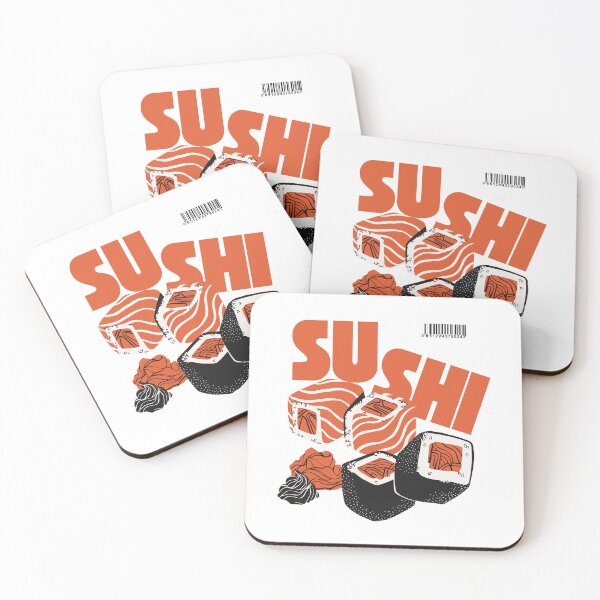Item preview, Sushi Lover – Retro Japanese Food Design designed and sold by dude-sign.