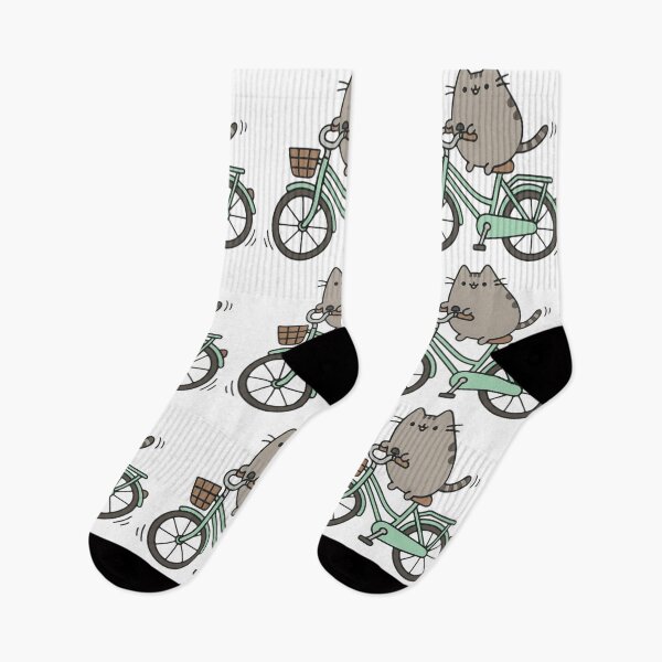 Item preview, Cat riding a bicycle designed and sold by snoWorkshop.