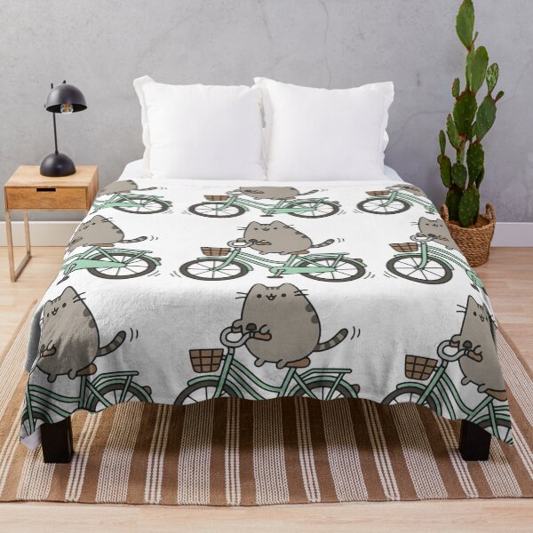 Item preview, Cat riding a bicycle designed and sold by snoWorkshop.