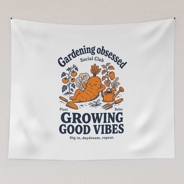 Item preview, Urban Gardening Growing Good Vibes designed and sold by LuminOrb.