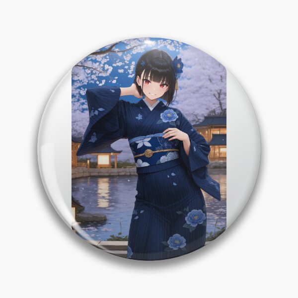 Item preview, Midnight Peonies and Cherry Blossoms designed and sold by JapaneseArtAI.