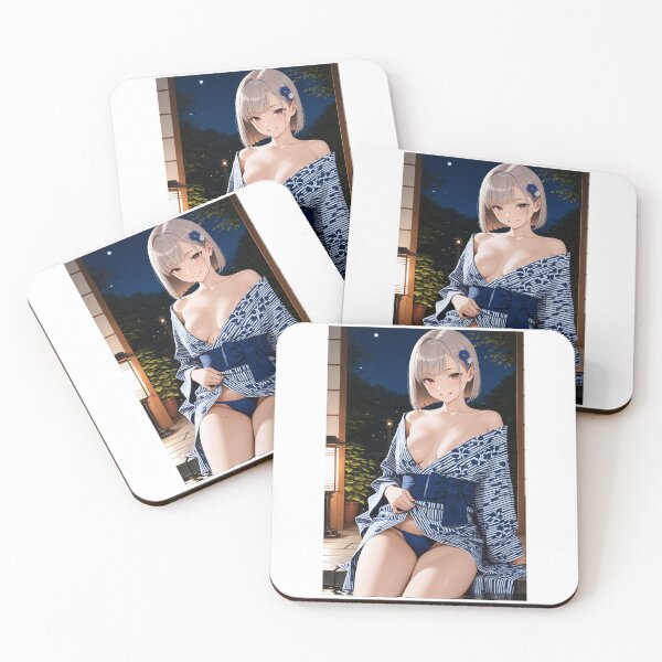 Item preview, Midnight Reflections and Striped Indigo designed and sold by JapaneseArtAI.