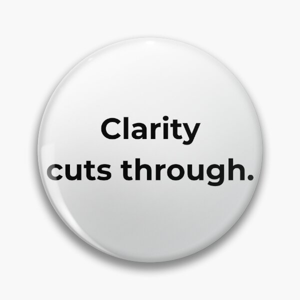 Item preview, Clarity cuts through. designed and sold by MPSTUDIOPL.