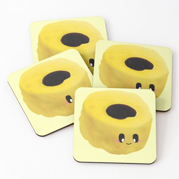 Item preview, Cute Liquorice Allsort Yellow Coconut Sweet Drawing designed and sold by Designs By Amber.