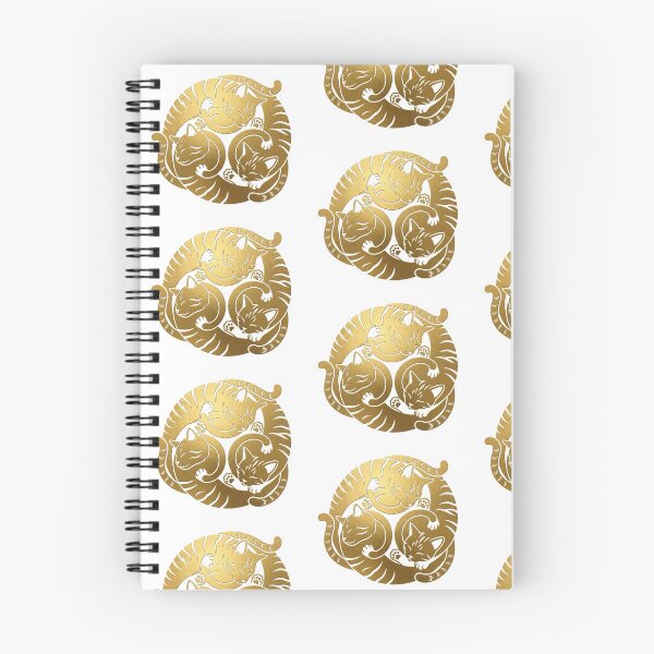 Item preview, Japanese Triple Cat Tomoe Motif designed and sold by Makefull.