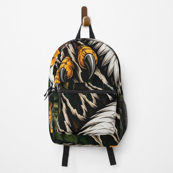 Item preview, Fierce Eagle Ripping Through Leaves Illustration designed and sold by DKSH1234.