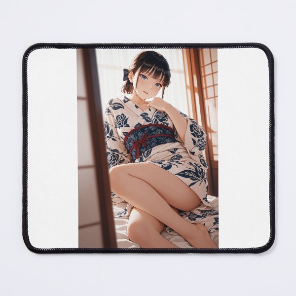 Item preview, Serene Moments in Kimono - Japanese Anime Aesthetic designed and sold by JapaneseArtAI.