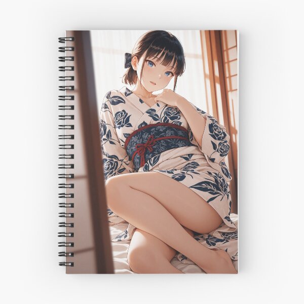 Item preview, Serene Moments in Kimono - Japanese Anime Aesthetic designed and sold by JapaneseArtAI.