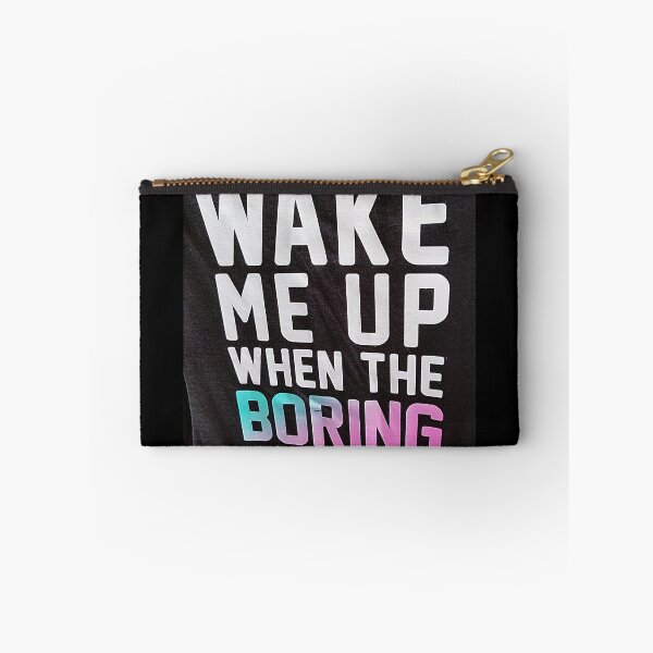 Item preview, "Boring is Over" Graphic Tee designed and sold by Creatby7030.