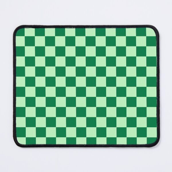 Item preview, Dark Green and Light Green Chequered Pattern designed and sold by Jeallan Designs.