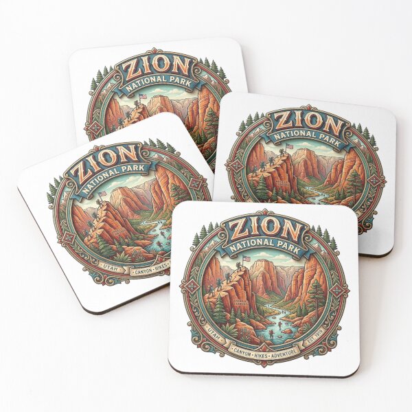 Item preview, ZION NATIONAL PARK designed and sold by likbatonboot.