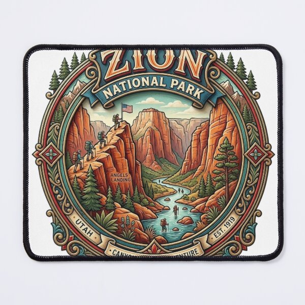 Item preview, ZION NATIONAL PARK designed and sold by likbatonboot.