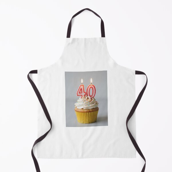 Item preview, 40th birthday cupcake cupcakes cake cakes minimalist happy cute kawaii designed and sold by CheeseBlueprint.