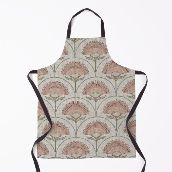 Item preview, Art Deco Scallop Jewel Toned Flower designed and sold by primavera art.