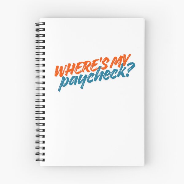 Item preview, Where's My Paycheck? | Funny Government Shutdown Typography designed and sold by Palette & Hue.