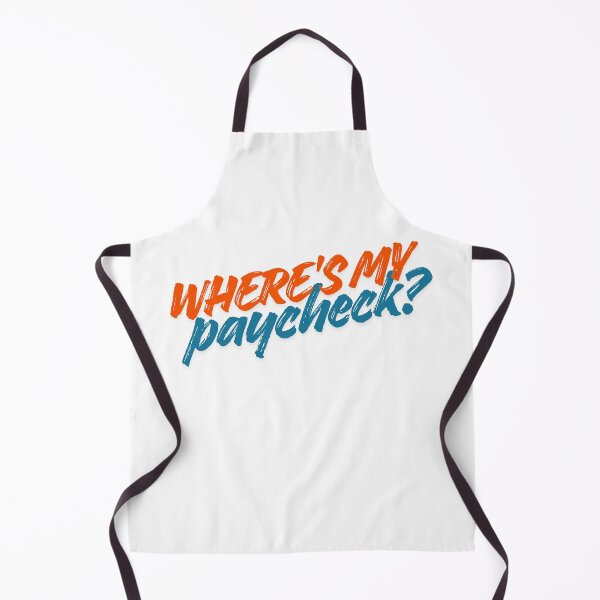 Item preview, Where's My Paycheck? | Funny Government Shutdown Typography designed and sold by Palette & Hue.