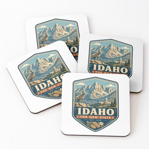 Item preview, Idaho The Gem State Est. 1890 State Pride Traveler Souvenir designed and sold by Simsimah26Parks.