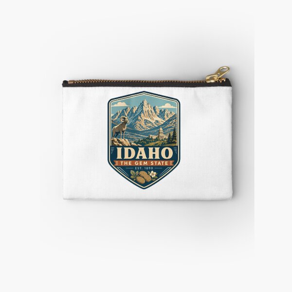 Item preview, Idaho The Gem State Est. 1890 State Pride Traveler Souvenir designed and sold by Simsimah26Parks.