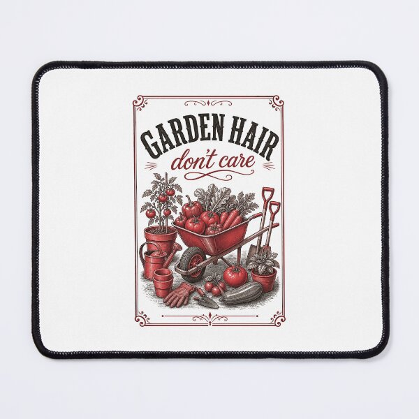 Item preview, Garden Hair Dont Care Organic Gardening designed and sold by LuminOrb.