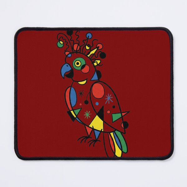Item preview, Abstract Miro Style Cockatoo Modern Art Print designed and sold by FreiherrPK.