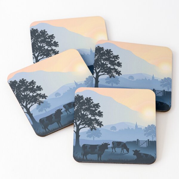 Item preview, Pastoral Sunrise: Country Calm designed and sold by Aki and Akiro.