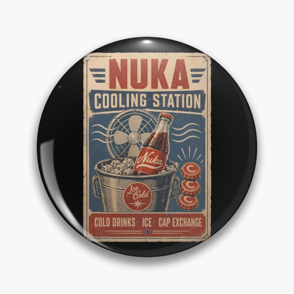 Item preview, Nuka Cooling Station Service Poster designed and sold by agearb.
