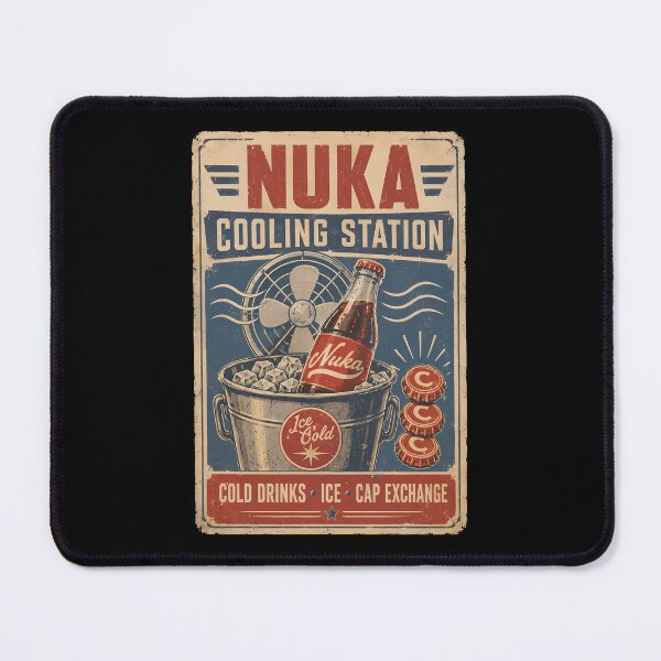 Item preview, Nuka Cooling Station Service Poster designed and sold by agearb.
