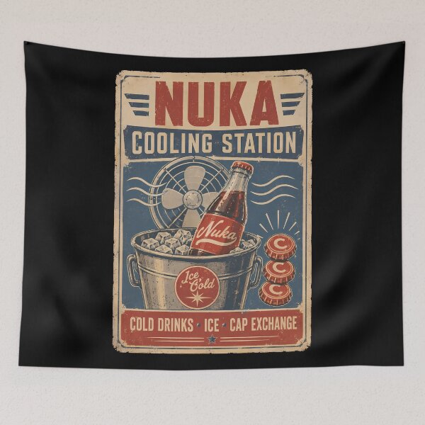 Item preview, Nuka Cooling Station Service Poster designed and sold by agearb.