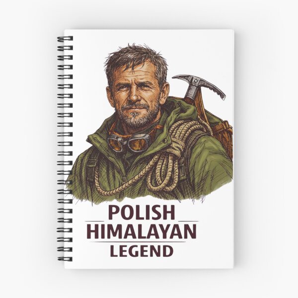 Item preview, Polish Himalayan Legend Vintage Mountaineering Art designed and sold by GabeMountainArt.