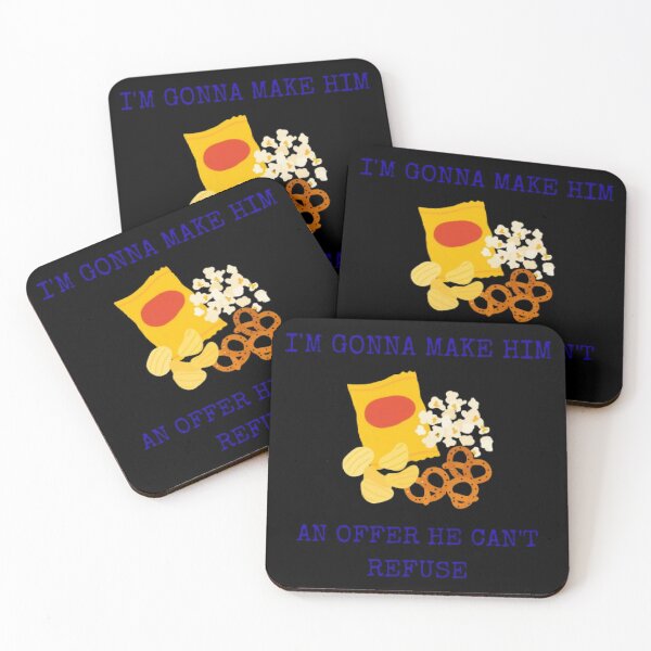 Item preview, I Am Gonna Make You An Offer You Can Not Refuse Funny Snack Quote designed and sold by Mircea786.