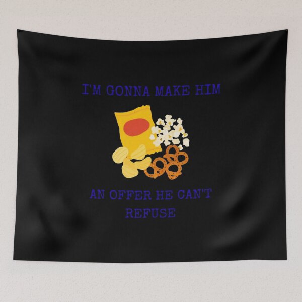 Item preview, I Am Gonna Make You An Offer You Can Not Refuse Funny Snack Quote designed and sold by Mircea786.